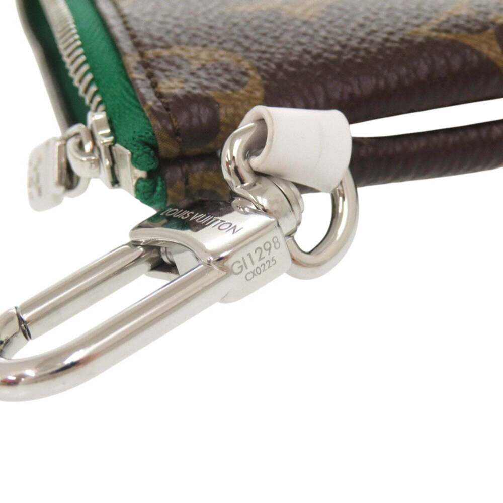 LOUIS VUITTON Authentic Brown Monogram Pouch - Picture 9 of 10